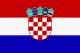 Die offizielle Flagge der Republik Kroatien, Bild: Auswärtiges Amt.