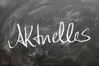 Schrift "Aktuelles"