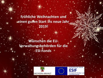 Weihnachtsgrüße der Verwaltungsbehörden