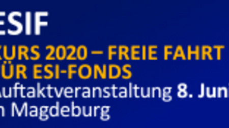 Das offizielle Logo der Auftaktveranstaltung der ESI-Fonds.