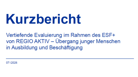Kurzbericht REGIO AKTIV 