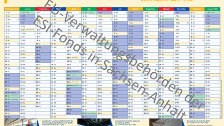 Wandplaner ESIF 2019