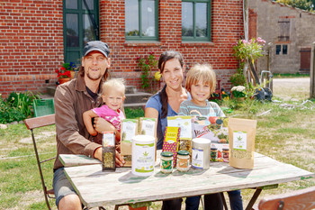 Familie Lindenberg und ihre Hanfprodukte