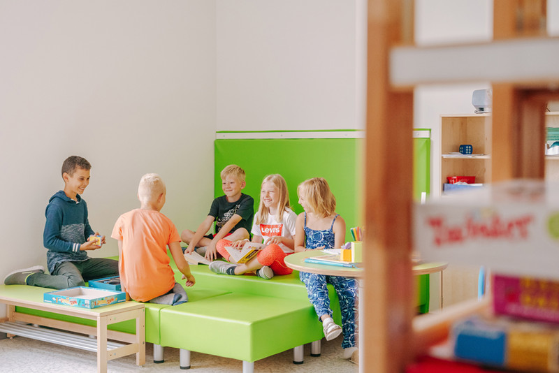 Gruppenarbeitsraum in der Bördegrundschule Hermsdorf