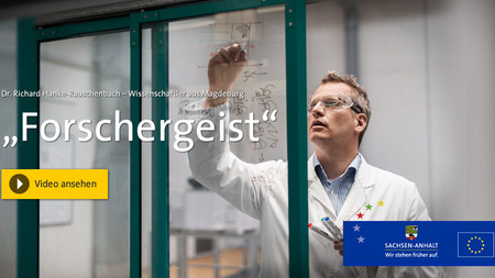 Das Biuld zeigt Dr.-Ing. Richard Hanke Rauschenbach – Wissenschaftler am Max Planck Institut Magdeburg, Bild: IMG