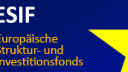 Das Webbanner der ESIF-Fonds EFRE, ESF und ELER. 