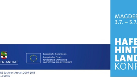 Das offizielle Logo der Hafenhinterlandkonferenz. Bild: IMG