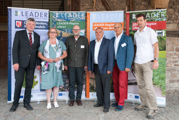 Das Bild zeigt Teilnehmer am ersten LEADER-Informationstag.