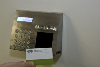 Ein Exemplar der neuen Smartcard.