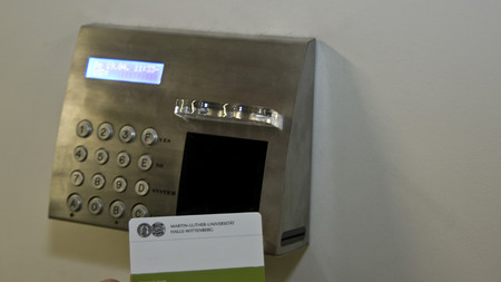 Ein Exemplar der neuen Smartcard.