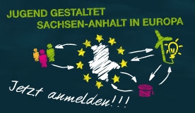 Das Bild zeigt das offiziellen Internet-Banner zur Jugendkonferenz.